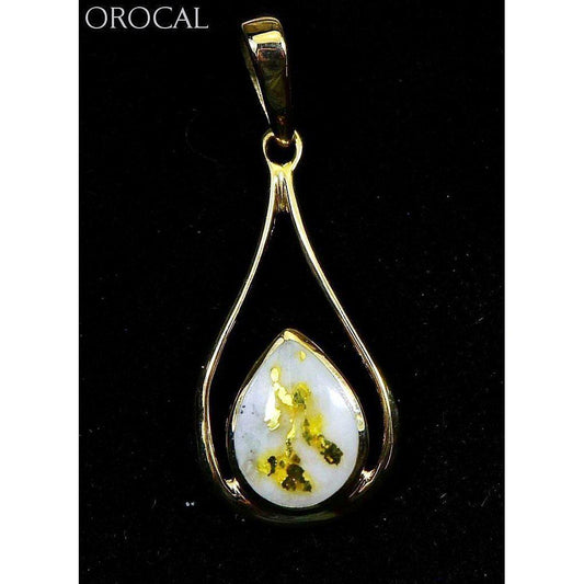Orocal Gold Quartz Pendant PN869QX-Destination Gold Detectors