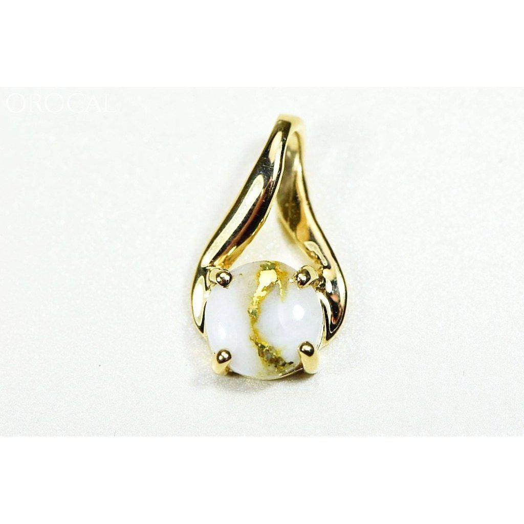 Orocal Gold Quartz Pendant PN895Q-Destination Gold Detectors