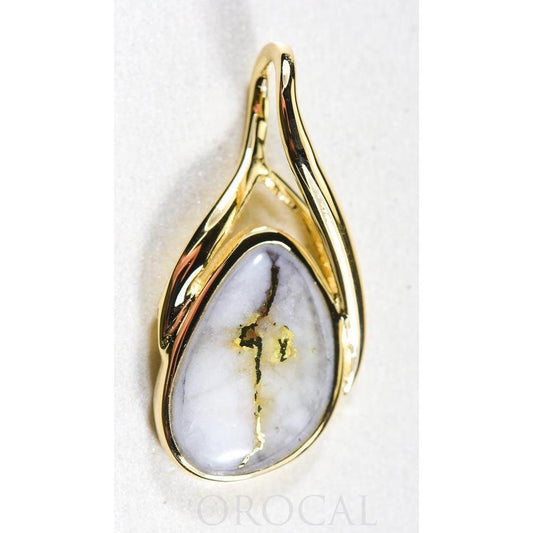 Orocal Gold Quartz Pendant - PSC128Q-Destination Gold Detectors