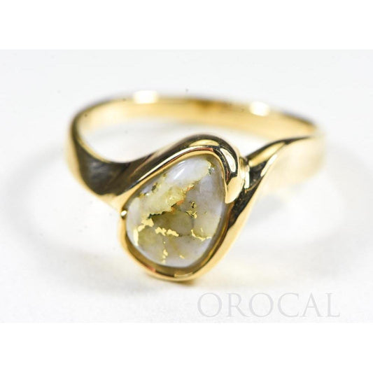 Orocal Gold Quartz Ring RL637Q-Destination Gold Detectors