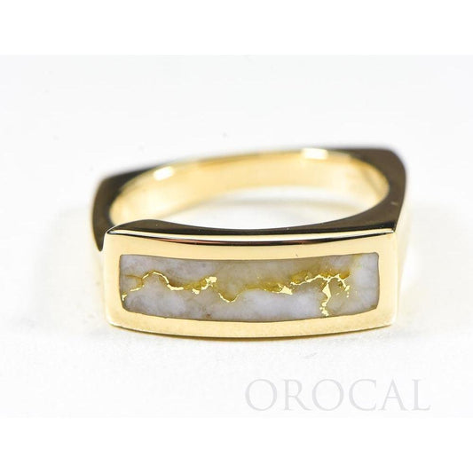 Orocal Gold Quartz Ring RL837Q-Destination Gold Detectors