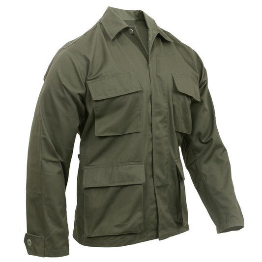 Poly/Cotton Twill Solid BDU Shirts-Destination Gold Detectors