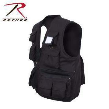 Rothco Uncle Milty Travel Vest Black-Destination Gold Detectors