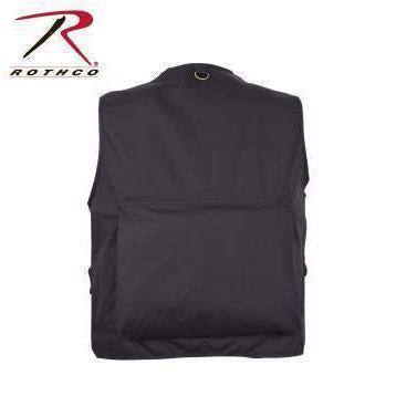 Rothco Uncle Milty Travel Vest Black-Destination Gold Detectors