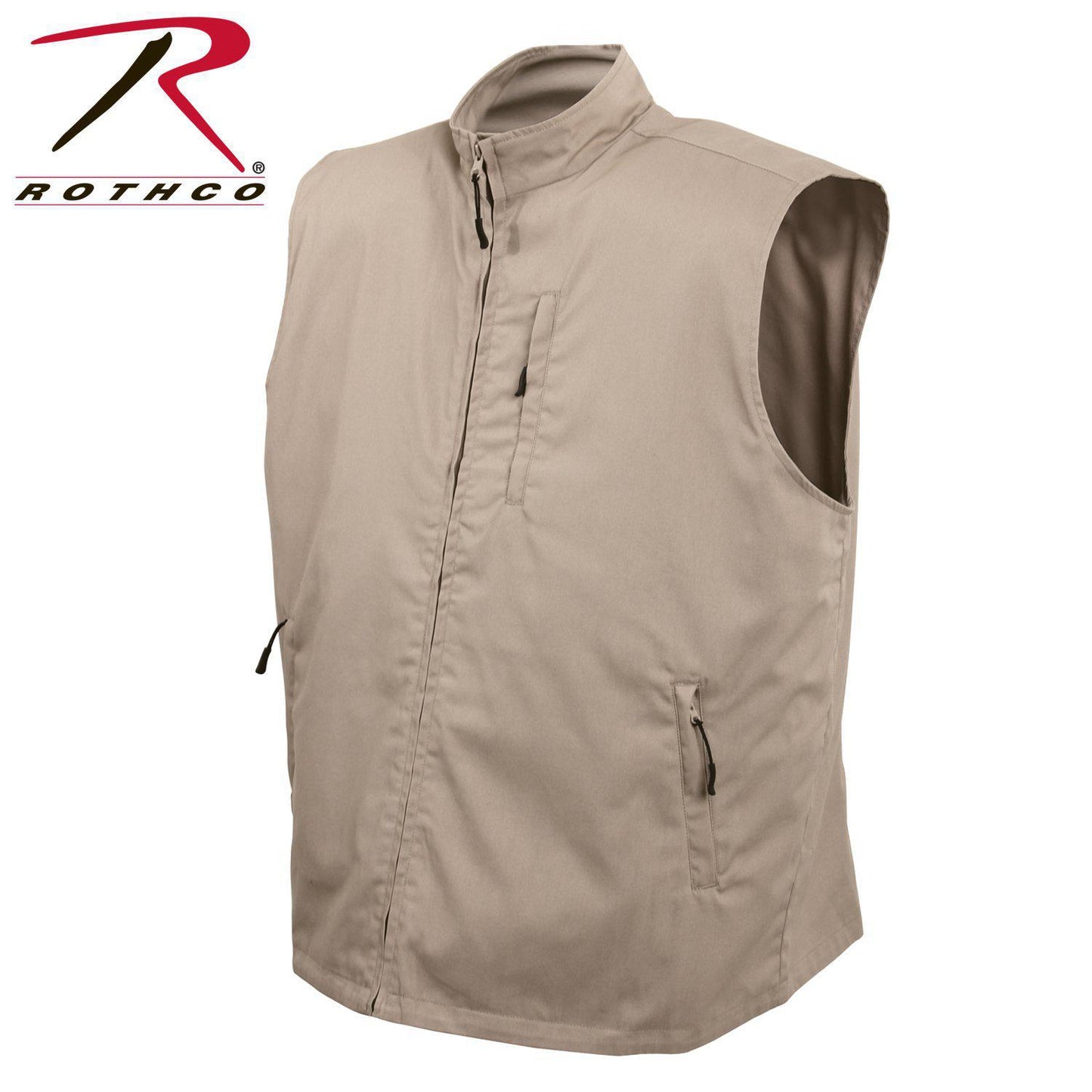 Rothco Undercover Travel Vest Khaki-Destination Gold Detectors