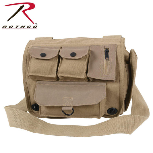 Rothco Venturer Survivor Shoulder Bag Khaki-Destination Gold Detectors