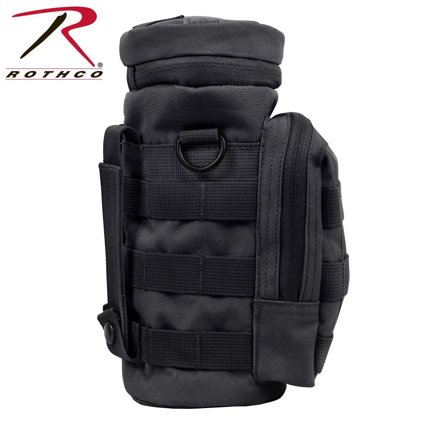 Rothco Water Bottle Survival Kit With MOLLE Compatible Pouch Black-Destination Gold Detectors