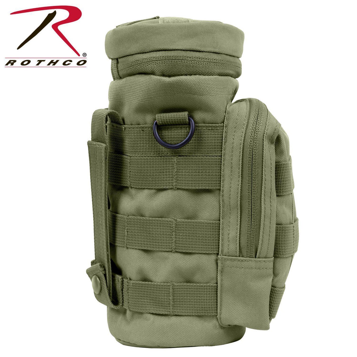 Rothco Water Bottle Survival Kit With MOLLE Compatible Pouch Olive Drab-Destination Gold Detectors