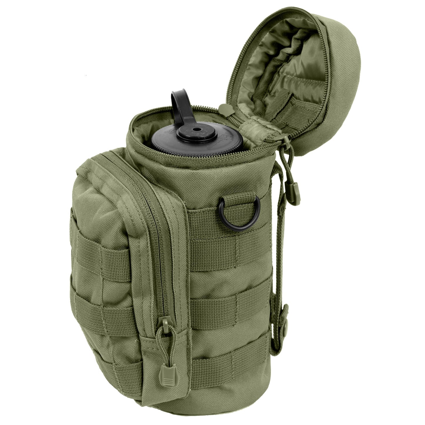 Water Bottle Survival Kit With MOLLE Compatible Pouch-Destination Gold Detectors