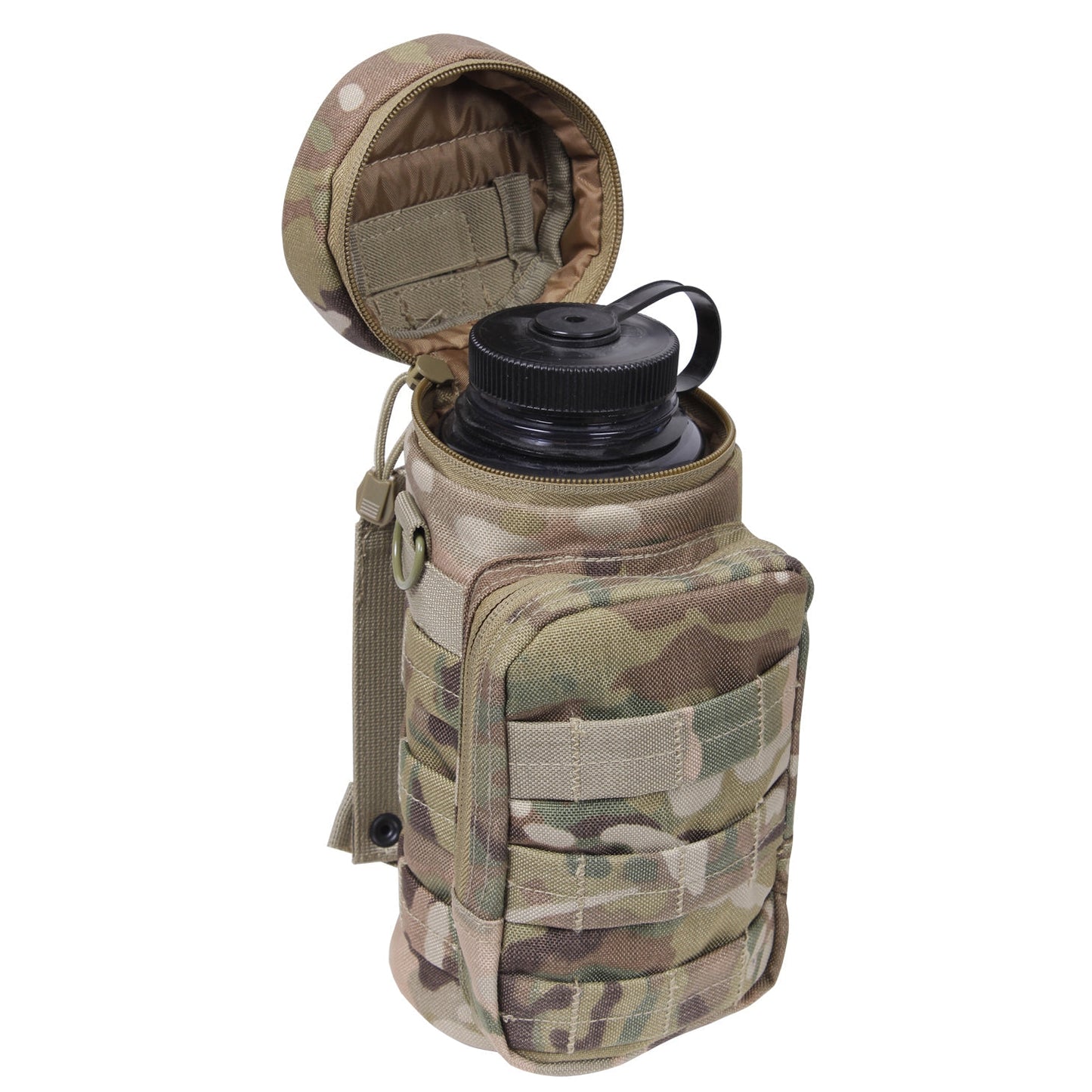 Water Bottle Survival Kit With MOLLE Compatible Pouch-Destination Gold Detectors