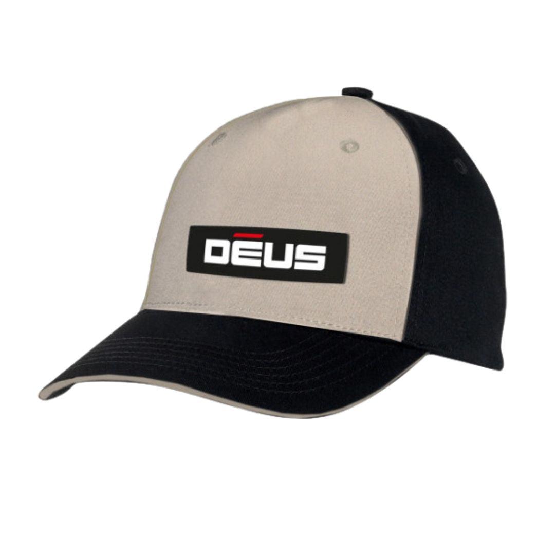 XP DEUS Cap - Black/Beige-Destination Gold Detectors