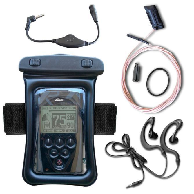 XP Waterproof Kit with Antenna + Headphones + Armband-Destination Gold Detectors