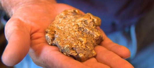 18 Ounce Piece of Gold-Destination Gold Detectors