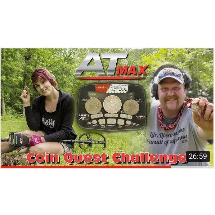 Garrett AT Max Coin Quest Challenge-Destination Gold Detectors