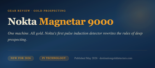 Nokta Magnetar 9000 - One machine. All Gold.