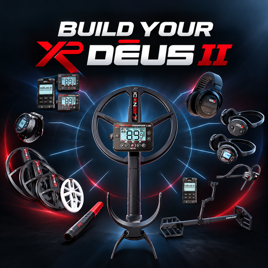 XP DEUS II Metal Detector Package Options