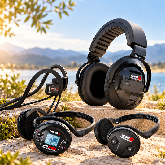 XP DEUS II Headphones Compared: BH-01, WSA ST, WSA-XL ST, WS6 ST