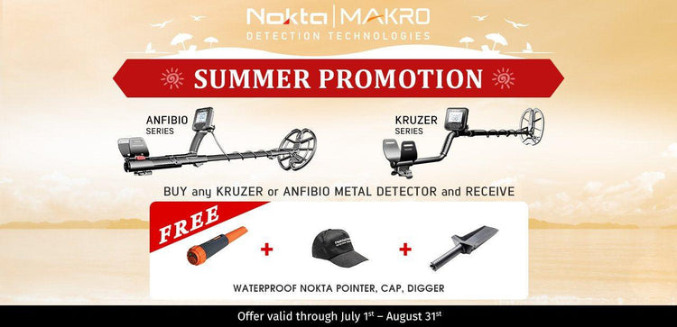 Nokta Makro Summer Promotion-Destination Gold Detectors