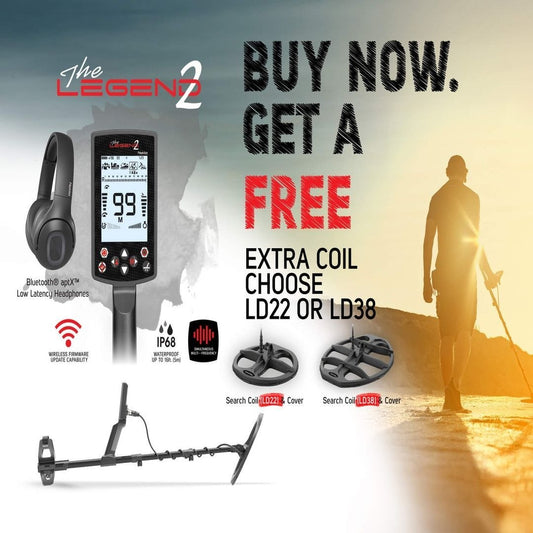 Nokta Legend 2 Package & Free Search Coil Gift Choices