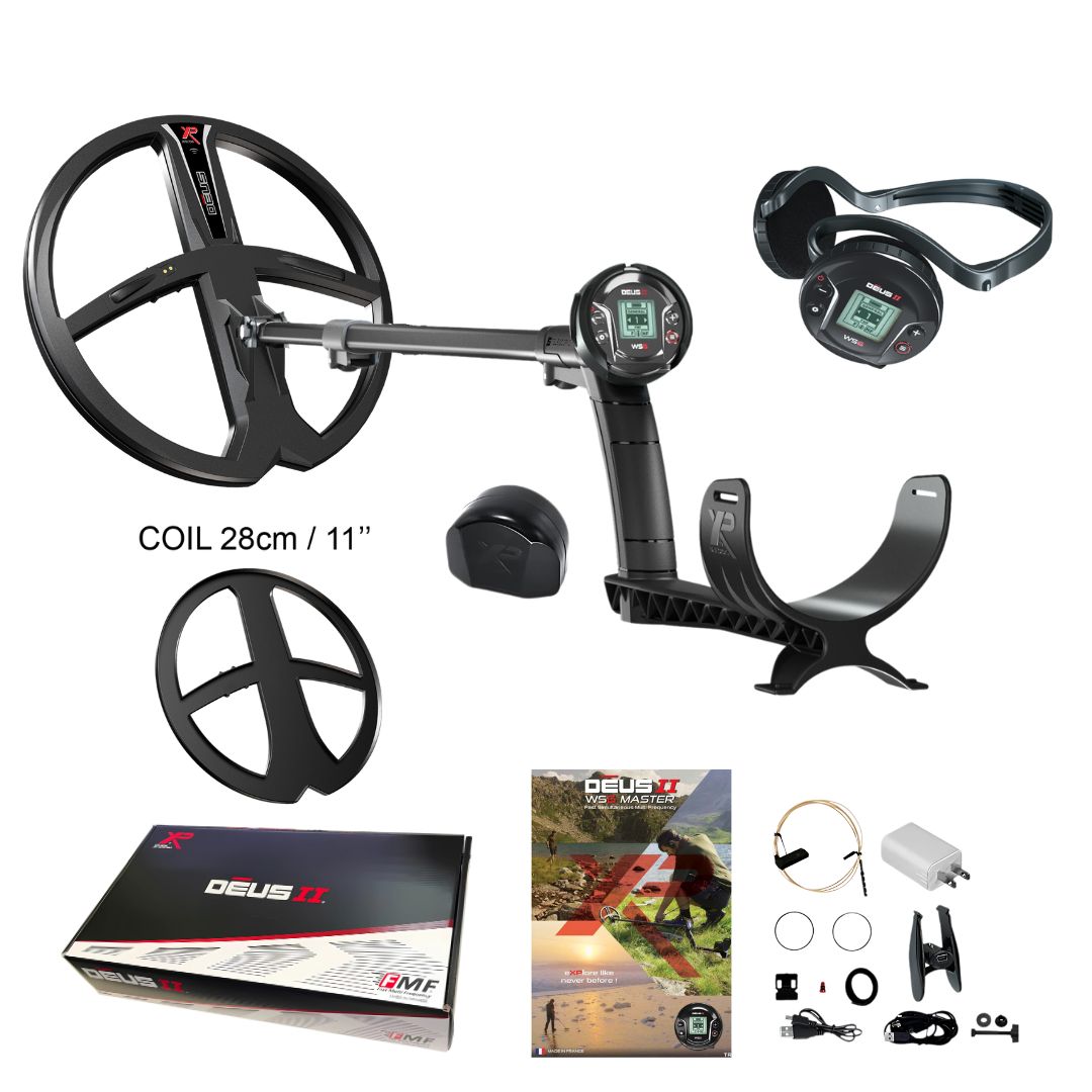 XP DEUS II WS6 Master Metal Detector Fast Multi Frequency