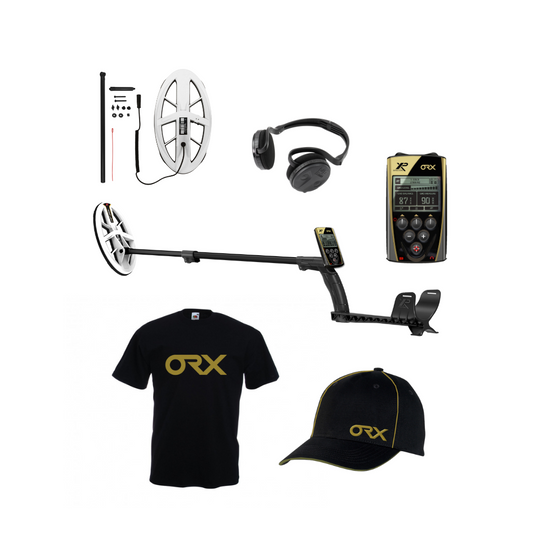 XP ORX Metal Detector 9.5x5" Elliptical HF Coil with WSAudio, Cap, and T-shirt