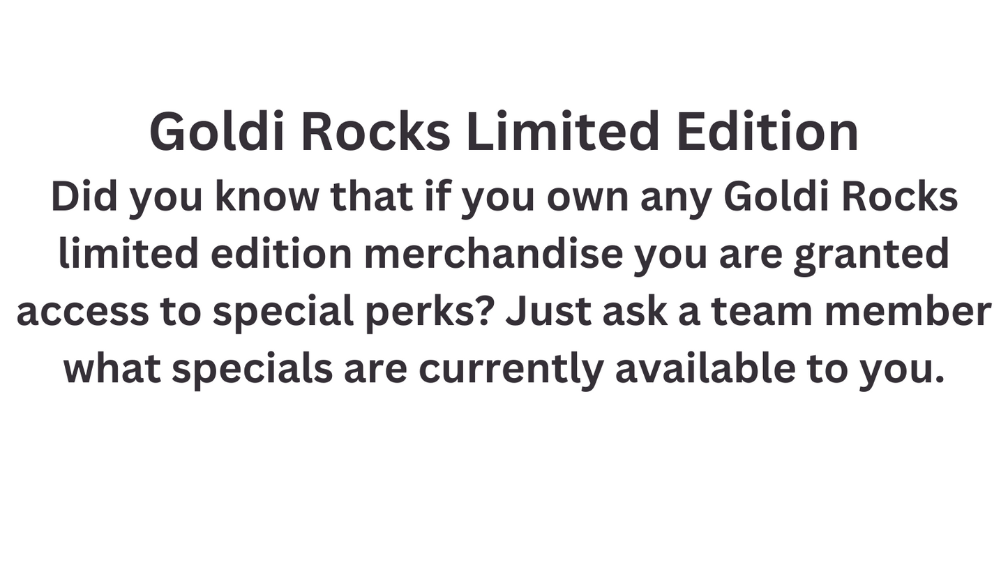 Goldi Rocks Original Beach Pouch