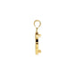 14K Gold Mounting Pendant for American Gold Eagle 1/10 Oz