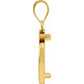 14K Gold Frame for Canadian Maple Leaf 1/4 Oz Round