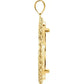 14K Gold Frame for American Eagle 1 Oz Round