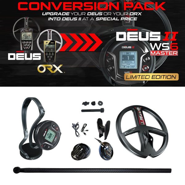 XP DEUS II WS6 Master Conversion Pack