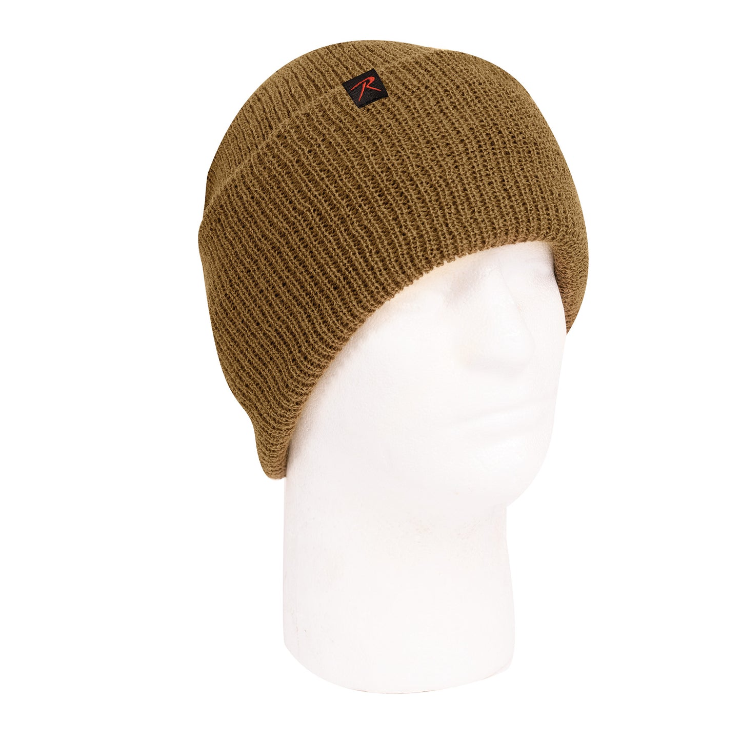 ROTHCO Military Winter Beanie Wool Watch Cap - Coyote Brown