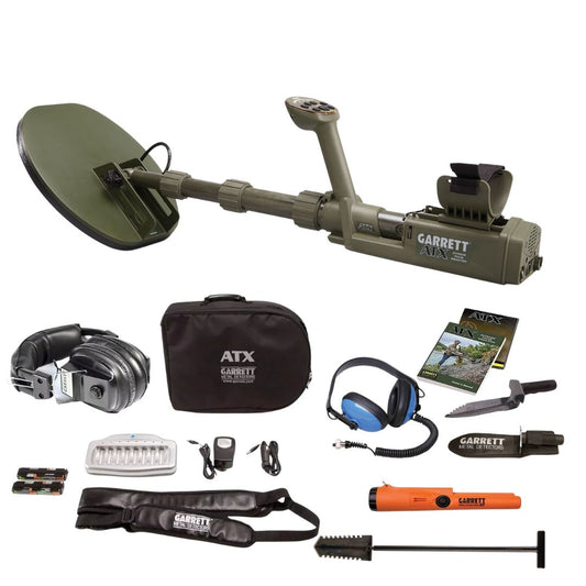 Garrett ATX Metal Detector Bundle 4