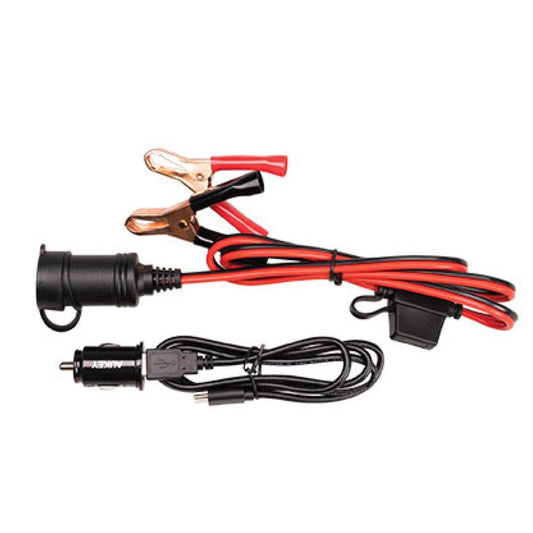 Garrett Axiom 12V Charging Cables and Adapter