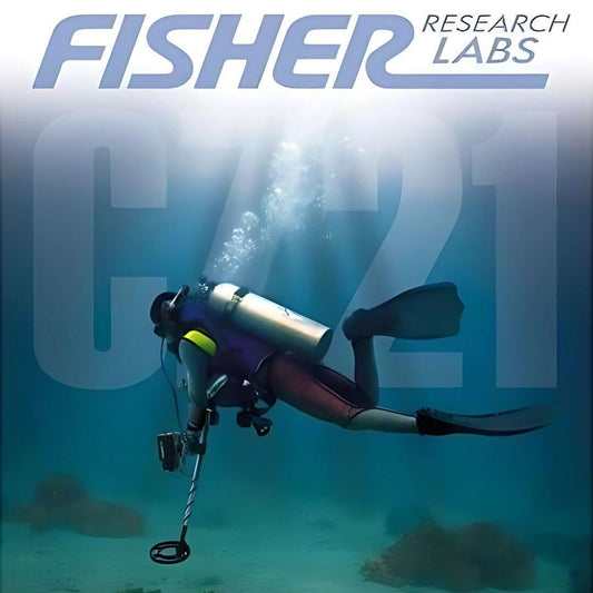 Fisher CZ 21 Quicksilver Metal Detector-Destination Gold Detectors