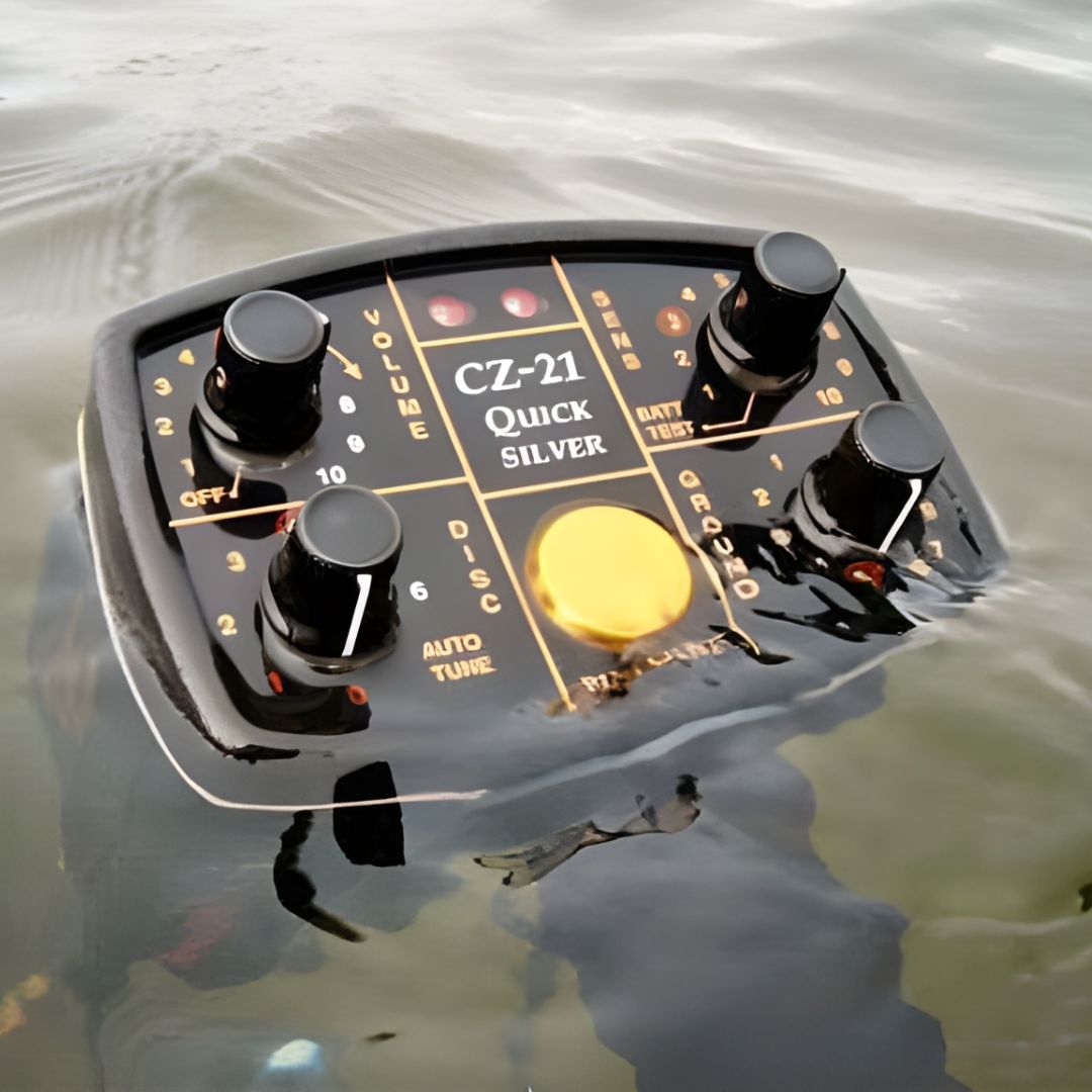 Fisher CZ 21 Quicksilver Metal Detector-Destination Gold Detectors