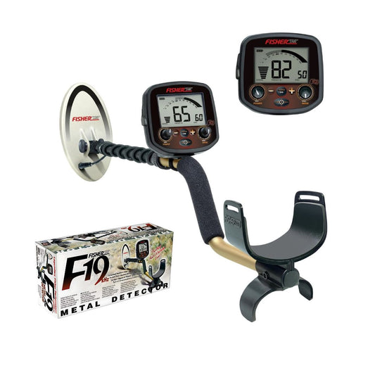 Fisher F19 Metal Detector-Destination Gold Detectors