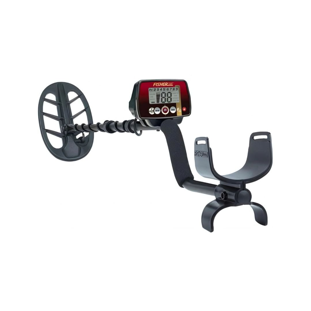 FISHER F22 Metal Detector 9" and 11" Coil Metal Detector - Destination Gold Detectors