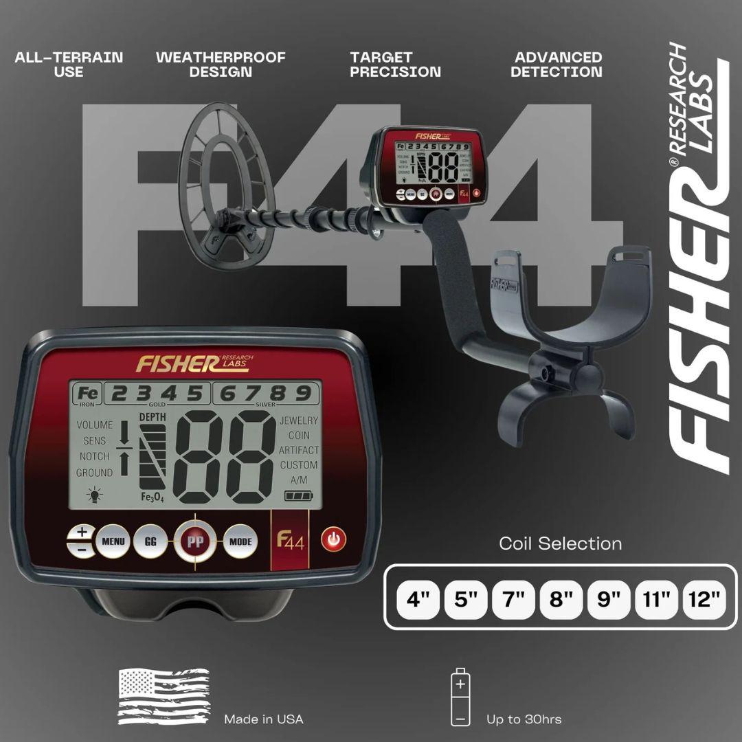 Fisher F44 Metal Detector