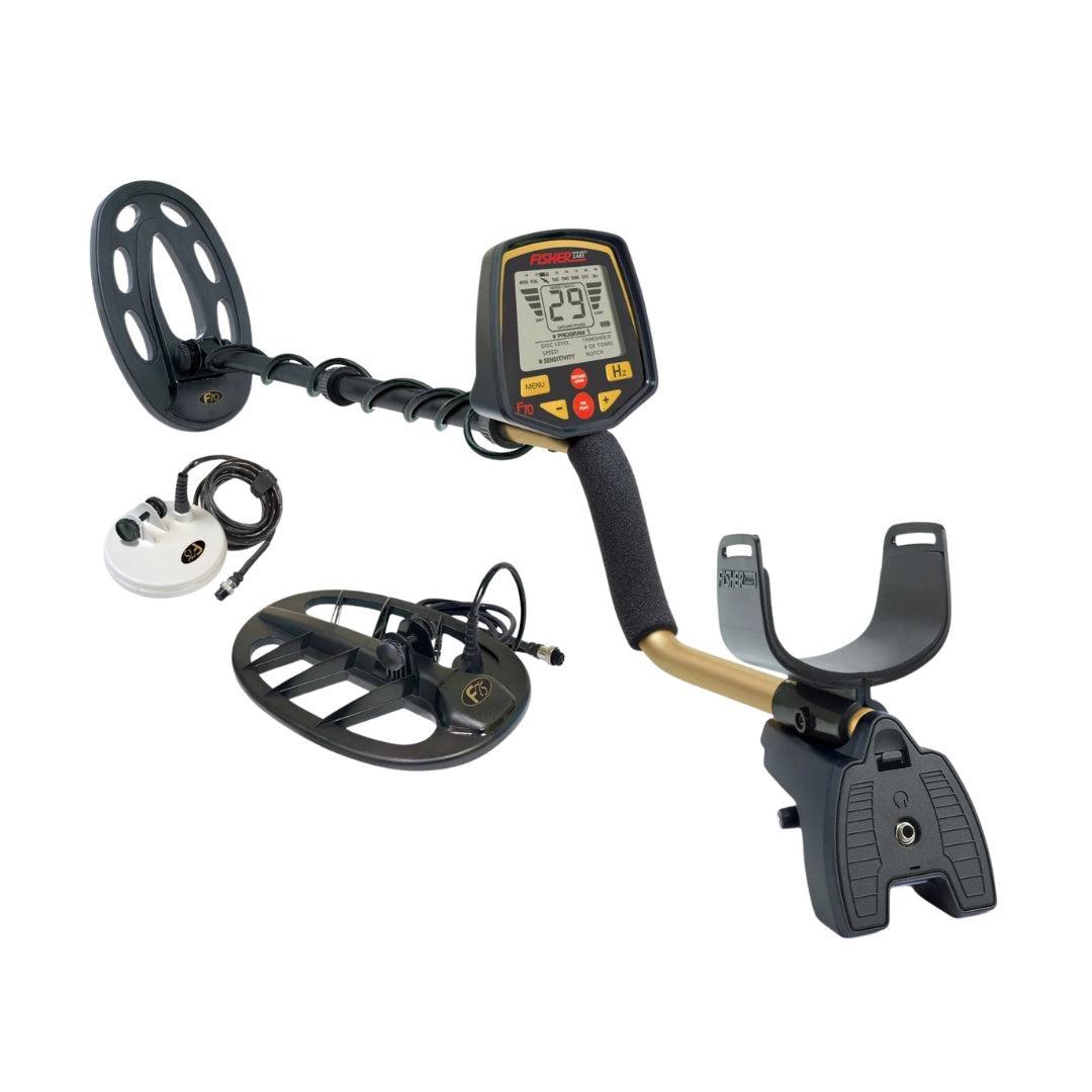 Fisher F70 Metal Detector with 5" DD and 11" DD Search Coil