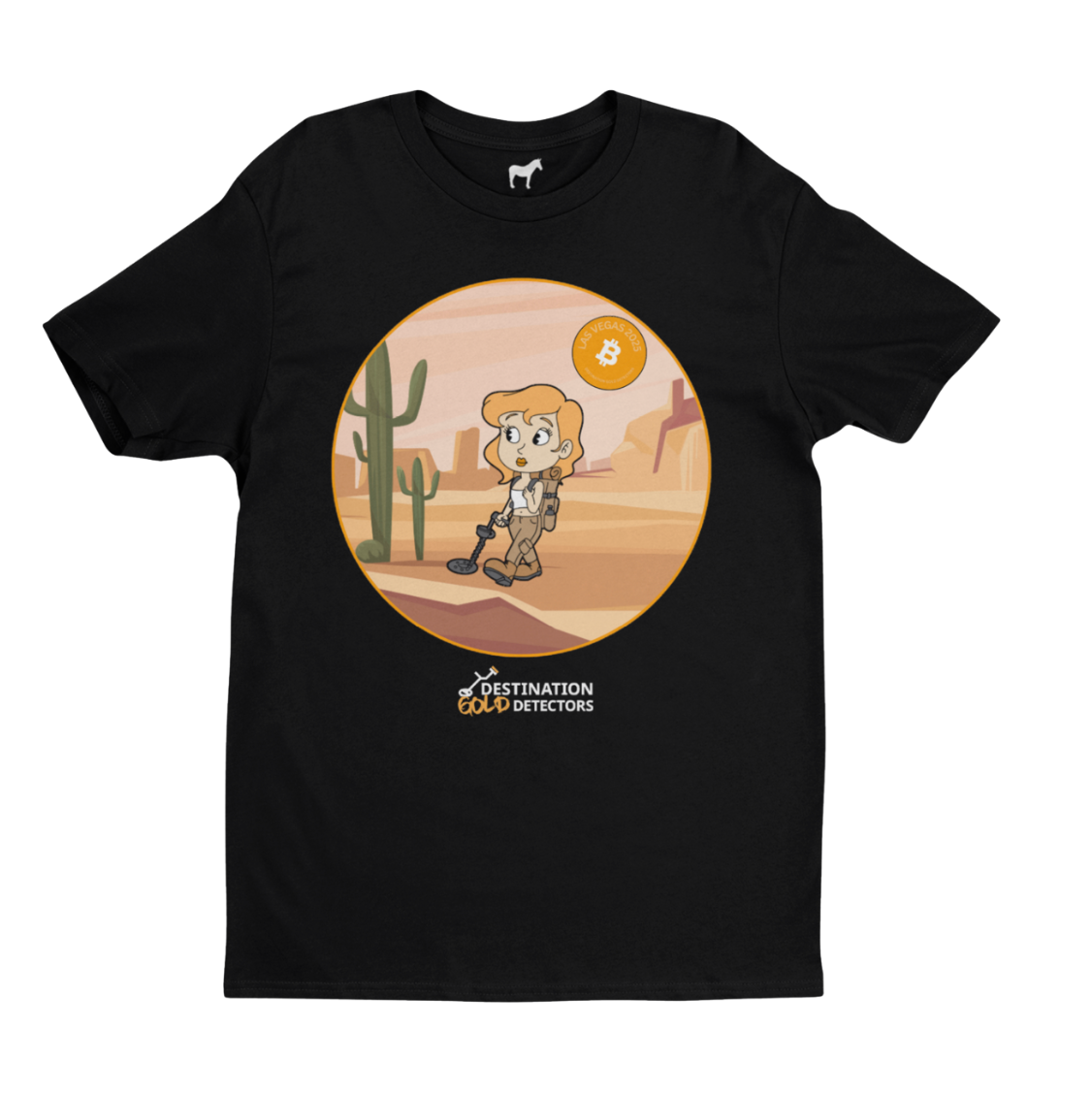 GOLDI ROCKS Desert Bitcoin Las Vegas 2025 T-Shirt