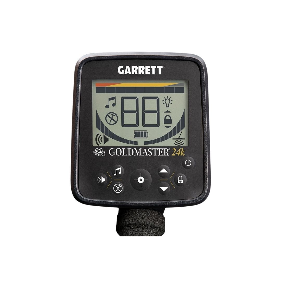 Garrett Goldmaster 24k Metal Detector 6x10" & 6" Coil Package-Destination Gold Detectors