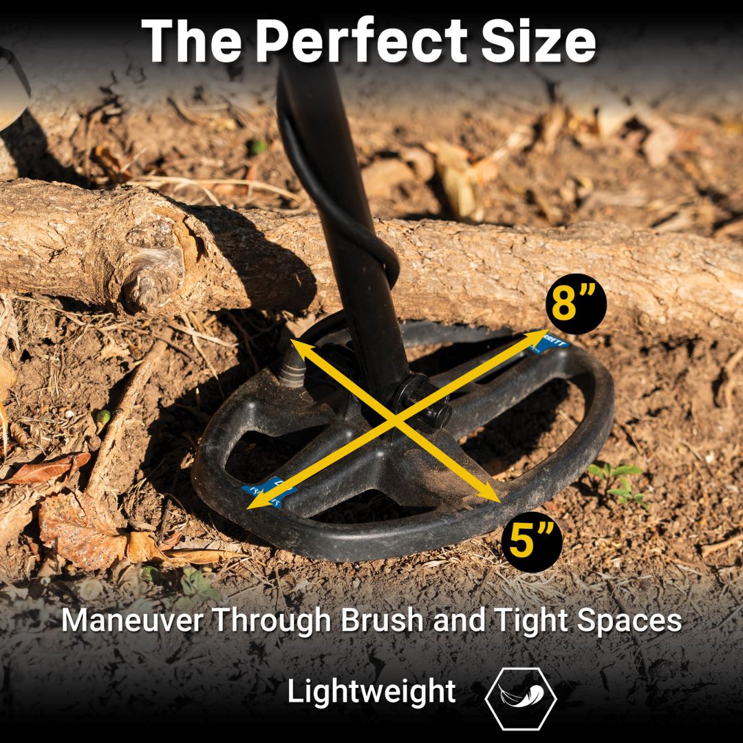 Garrett Vortex 5″ x 8″ DD Ripper Searchcoil - Destination Gold Detectors