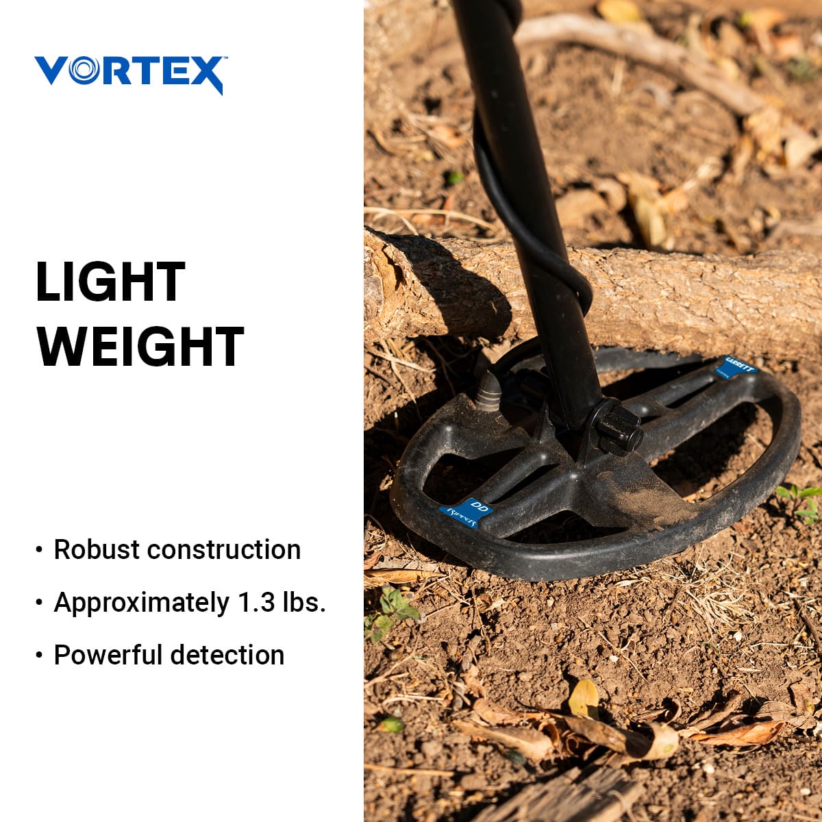 Garrett Vortex 6" x 11" DD Viper Searchcoil