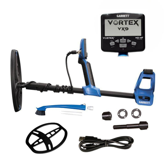 Garrett Vortex VX9 professional metal detector for expert treasure hunting