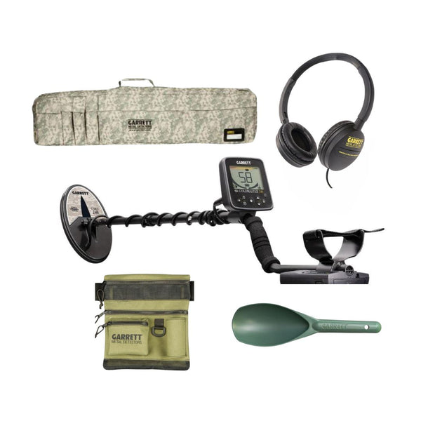 Garrett_GoldMaster_24K_w_Headphones_Gold_Nugget_Scoop_and_Camouflage_Bag