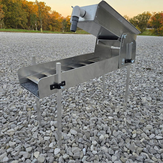 Gold Hound 5.5" x 28" Mini Highbanker - Lightweight with 7 Hungarian Riffles - Destination Gold Detectors