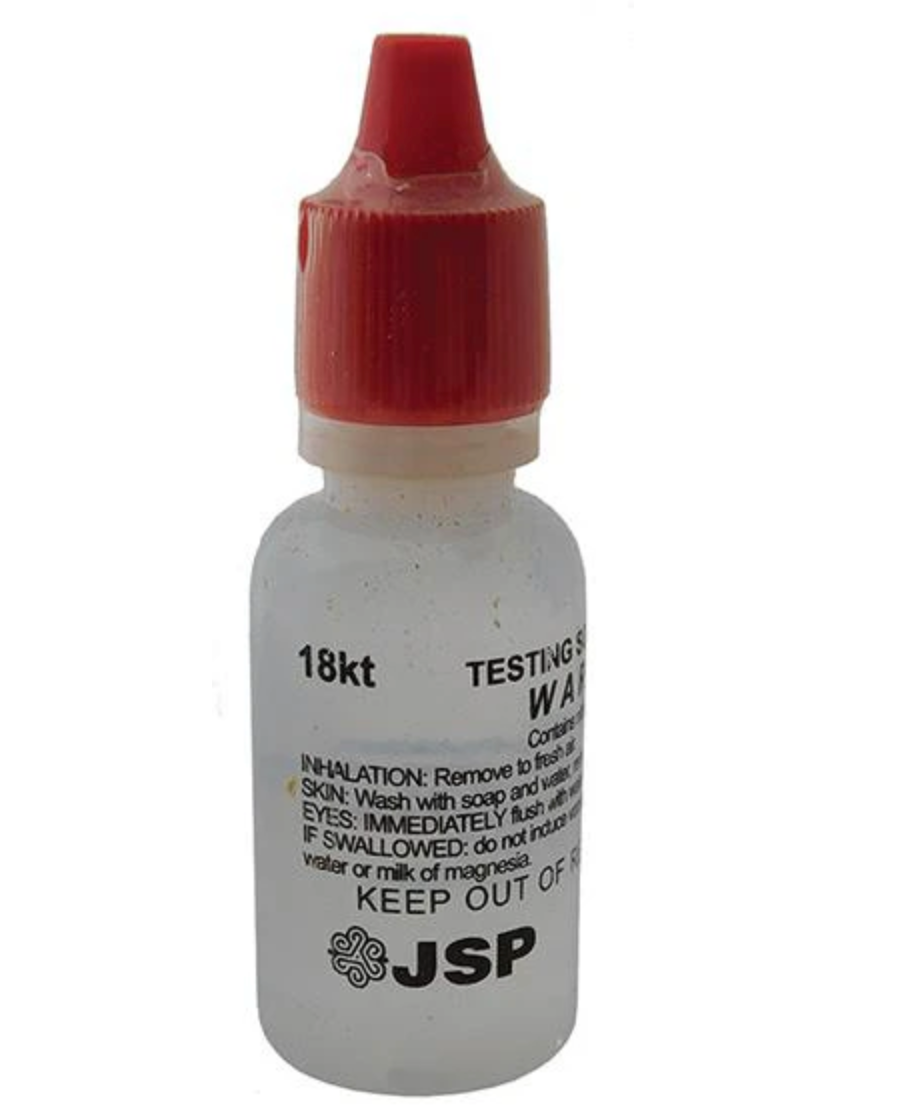 JSP Gold Acid Testing for 18kt