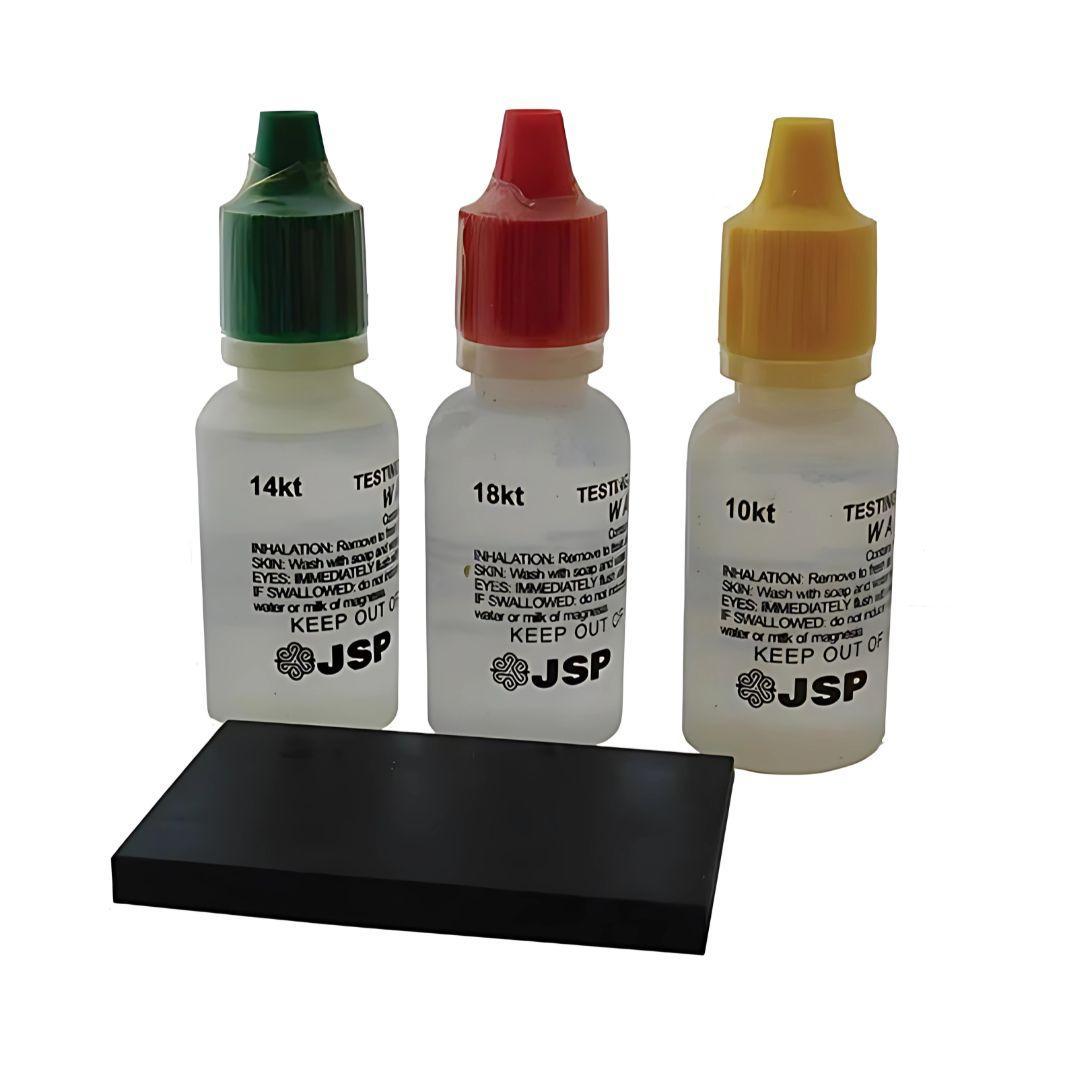JSP Gold Test Kit for 10K, 14K, and 18K Purity