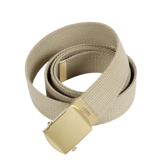 Rothco Khaki Web Belts - 44 Inches Long