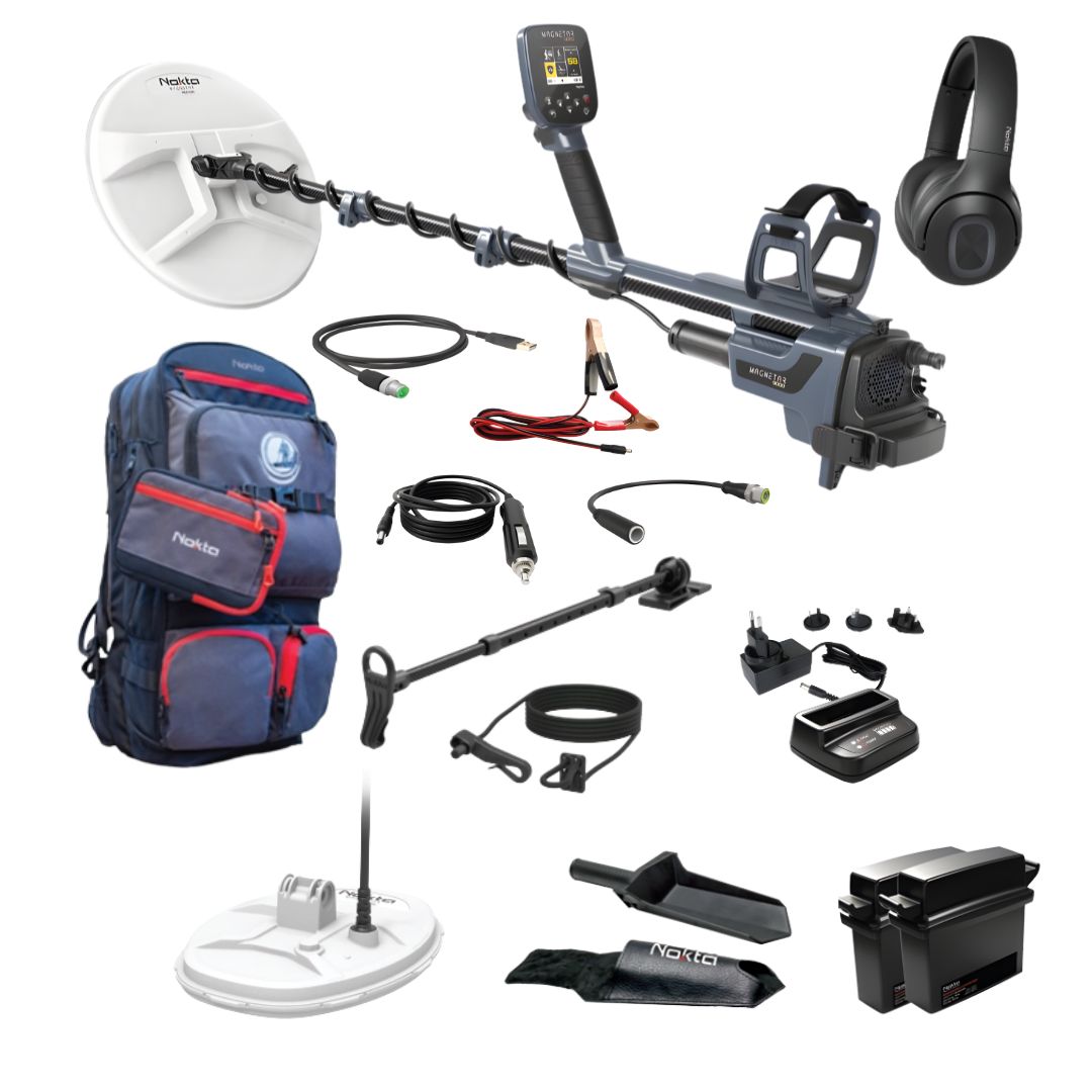 New Nokta Magnetar 9000 Pulse Induction Metal Detector